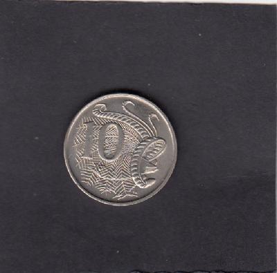 Beschrijving: 10 Cent ELIZABETH II